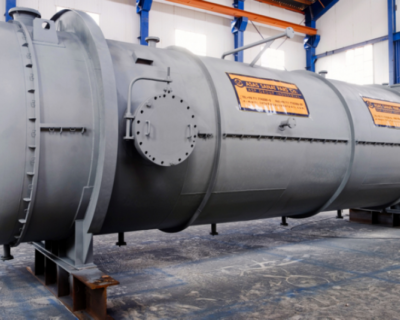 Design and construction of pressure vessels of the first phase of Elfin Gachsaran